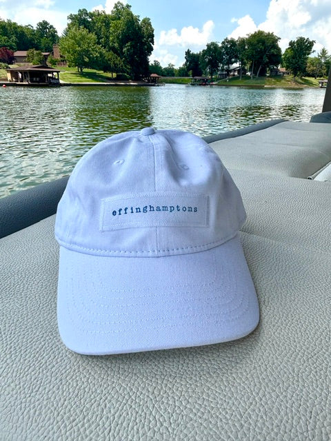 Effinghamptons white twill hat