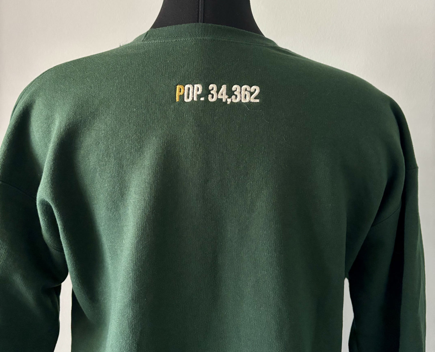 Effinghamptons Letterman Felt Crewneck Sweatshirt