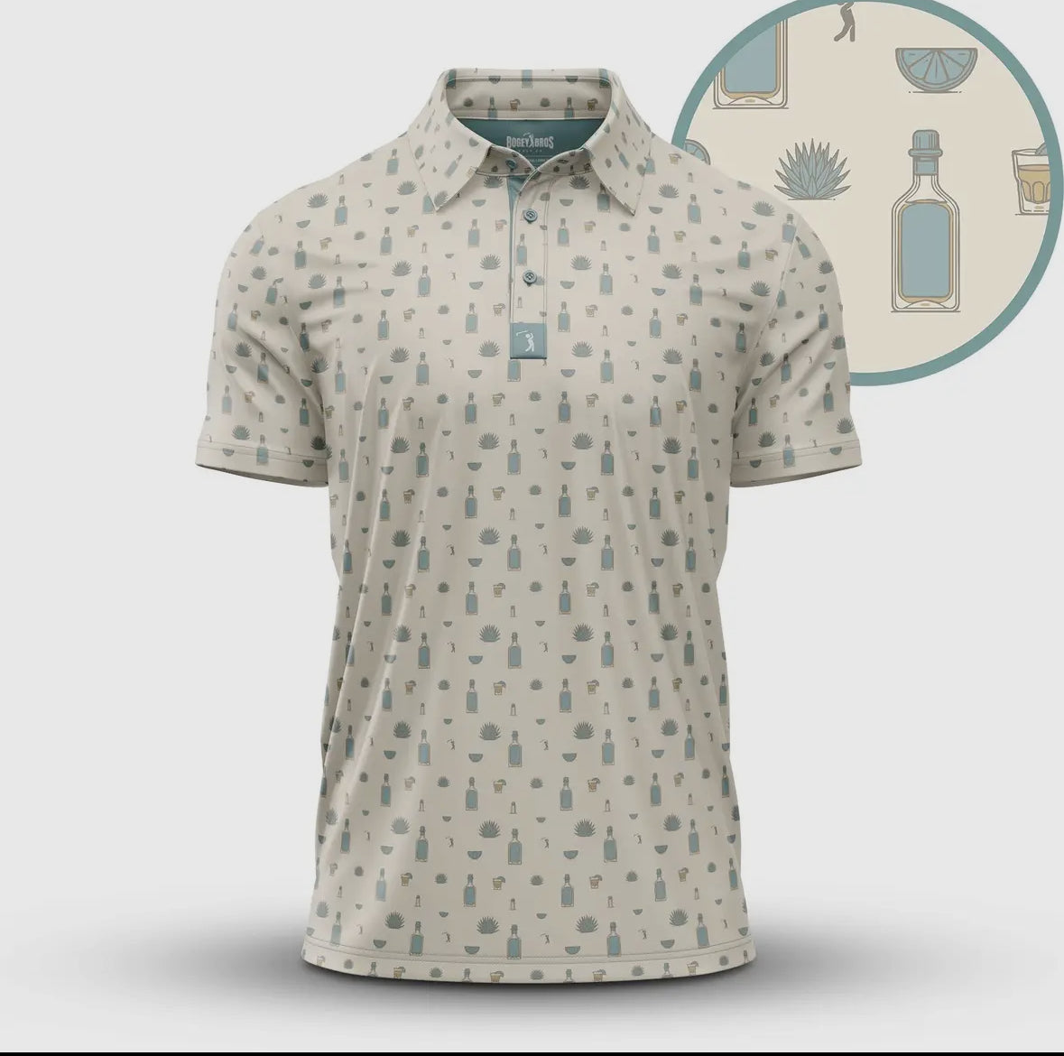 Bogey Bros/Effinghamptons Collab Resposado Golf Polo