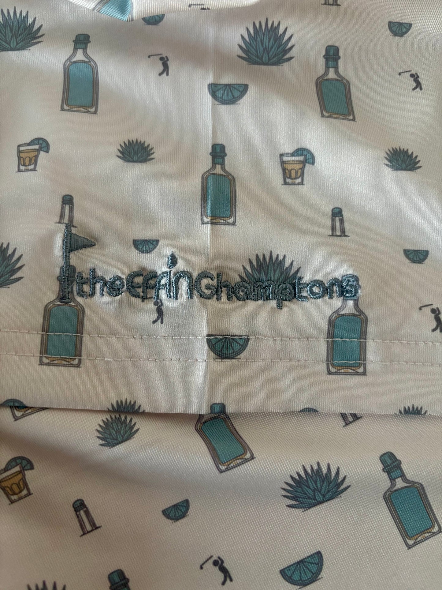 Bogey Bros/Effinghamptons Collab Resposado Golf Polo