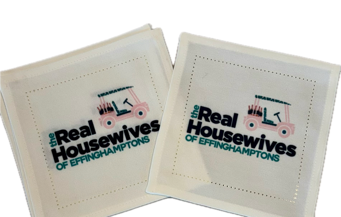 Real Housewives of Effinghamptons cocktail napkins